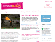 Tablet Screenshot of exploreculture.org.uk